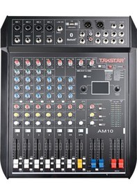 Resim Takstar Am10 10 Kanallı Analog Stüdyo Mikseri 