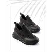 Resim Siyah Streç Kadın Casual Ayakkabı K01792048517 