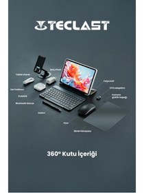 Resim TECLAST T65 8/128 GB 13.4'' Tablet (Resmi Dist. Garantili) KILIF+KLAVYE+MOUSE+KULAKLIK+KALEM+STAND HEDİYELİ 