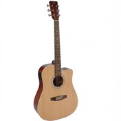 Resim SX SD204CE Cutaway Elektro Akustik Gitar (Natural) 