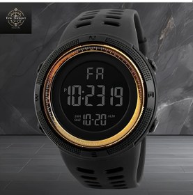 Resim Cloud011 Gençler İçin Büyük Ekranlı Golden Digital Spor Saati, Alarmlı, Dayanıklı Diğer 