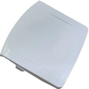 Resim AEG Uyumlu 7124ht Çamaşır Makinesi Kapak Tutamağı Beyaz 