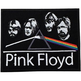 Resim X-SHOP Pink Floyd Rock Metal Badge Pathces Arma Peç Kot Yaması (9 cm x 7.1 cm) 