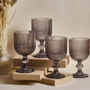 Resim Perotti 14915 İmola 4'lü Bardak - Füme - 260 ml 