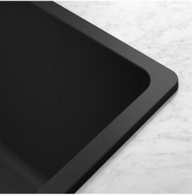 Resim Franke Mrg 610-72 Matt Black Tezgahüstü Eviye 