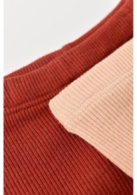 Resim Organicera Babycosy Organik 2 Li Patikli Pantolon - Csym11605 - Rebebe 
