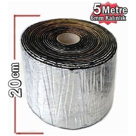 Resim Kendinden Yapışkanlı Folyolu Oto Ses Yalıtım 6 MM 20 CM x 5 M 