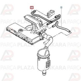 Resim Kanıster Hortum Rekoru K7M R19 Megan 7700273918 