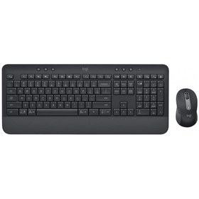Resim Logitech 920-01100 Mk650 Q Tr Signature Siyah Kablosuz Klavye Mouse Seti 