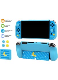 Resim Konsol Plus Nintendo Switch OLED Koruyucu Kılıf 8 In 1 Set Dobe TNS-2120 