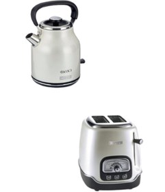 Resim ARİETE Classica Kettle Pearl Ve Ekmek Kızartma Makinesi Classica Pearl 