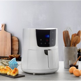 Resim Schafer Thermochef Dijital Airfryer/sıcak Hava Fritözü-siyah 