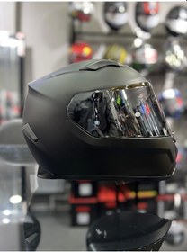 Resim Sway 820 Ayna Vizörlü Kapalı Kask Mat Siyah 