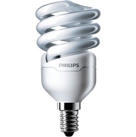 Resim Philips 13w=59w 700Lümen 2700k sarı ışık/e14 İnce Duy/spiral Dim Edilebilir(kısılıp açılan) Tasarruflu Ampul 