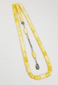 Resim Newa Jewellry Kesme Model Beyrut Toz Kehribar Tesbih 