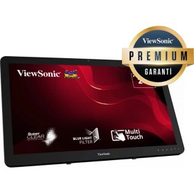 Resim Viewsonic TD2430 24" 82 Hz 25 ms (HDMI+Display) Full HD VA Dokunmatik Led Monitör 