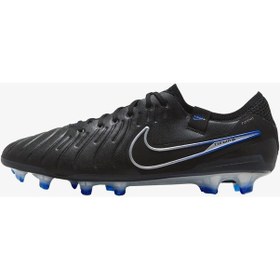 Resim Nike Tiempo Legend 10 Elite Fg Erkek Siyah Krampon Çim Zemin Dv4328-040 Siyah 