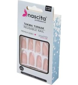 Resim Mat Stiletto Tırnak - 204 2 Paketi 