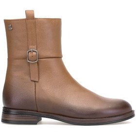 Resim Venüs 2552701k Kadın Hakiki Deri Klasik Bot Taba Taba 