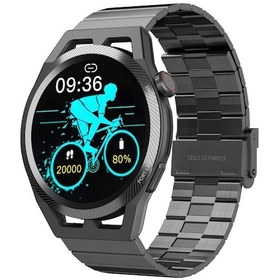 Resim Sones SK14 Plus 1.3'' Çelik Kayış Akıllı Saat (İthalatçı Garantili) 