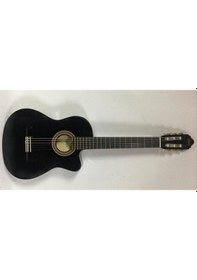 Resim Valencia VC104TCVT Black Elektro Klasik Gitar 