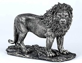 Resim saksı deposu Aslan Heykeli Gümüş 