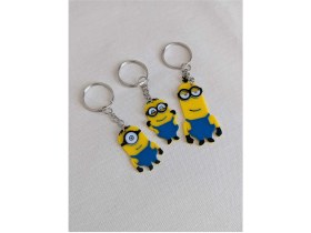 Resim Just3dprintings Minions Anahtarlık 3'lü 