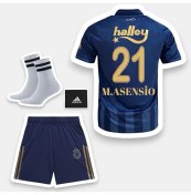 Resim Legent Lady Fênerbâhçe 25-26 Sezon Alternatif Yakalı M.asensio 21 Çocuk Futbol Forması 4 Lü Set 
