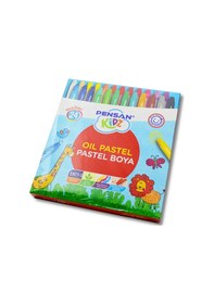 Resim Pensan Kidz Karton Kutu Pastel Boya 24 Renk Çok Renkli 