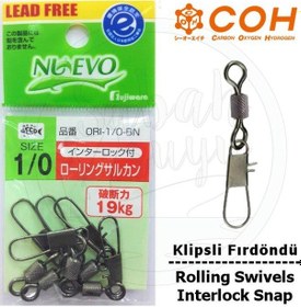 Resim Coh Klipsli Fırdöndü 1/0 19Kg (Interlock Snap) 