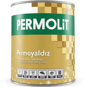 Resim Permolit Permoyaldız Altın Yaldız Boya 0,75 LT 