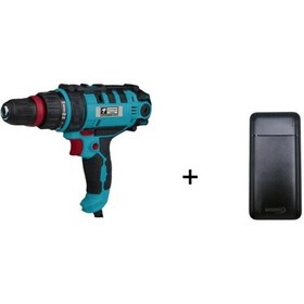 Resim Catpower 5323 10 Mm 300 W Torklu Darbesiz Matkap + Powerbank 
