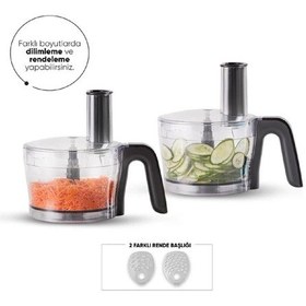 Resim Karaca Mastermaid Power Essential 2000 W Mutfak Robotu Ve Blender Seti 