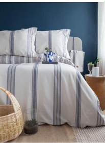 Resim Apricitas Natureforce Çift Kişilik Nevresim Takımı Evia Denim 