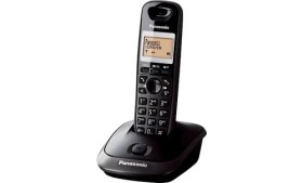 Resim Panasonic Masaüstü Dect Telsiz Telefon Siyah KX-TG2511 