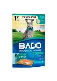 Resim Bado Kısırlaştırılmış Somonlu Yetişkin Kedi Maması 6 x 85 G 