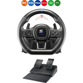 Resim Subsonic Direksiyon Seti Superdrive PS3/PS4/PC/XBOXONE/XBOX360 SV-650 Gaming Oyun Oyuncu Direksiyonu 