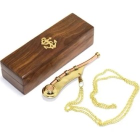 Resim MCM Group Ahşap Kutulu Silistre Düdüğü 