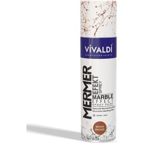 Resim Mermer Efekt Sprey Boya 200ml Bronze 