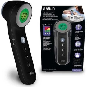 Resim Braun BNT400 Temassız Alından Ateş Ölçer Siyah 