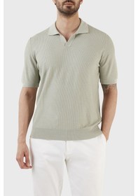 Resim Gran Sasso Erkek Polo T Shirt 43171 16221 412 Mint 