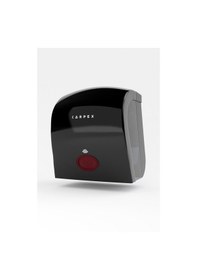 Resim Otomatik Sensörlü Kağıt Havlu Makinesi Siyah - Havlu Dispenseri 