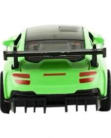 Resim Die Cast 1:32 Çek Bırak Gt Yarış Arabası Yeşil 