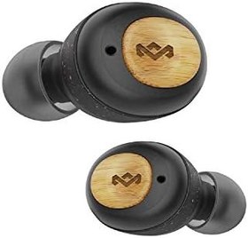 Resim Marley Evi Gerçek Kablosuz Şampiyon Kulak İçi Kulaklık - Kompakt Bluetooth 5.0 Kulaklıklar, Şarj Edilebilir Kılıflı 28 Saat Çalma Süresi, Rahat Kulak Tıkacı İçerir, Çevre Dostu Bambu Tasarım 