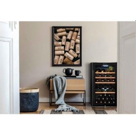 Resim La Sommeliere ECS512Z Çift Isılı Service Solo Şarap Dolabı - 49 Şişe 