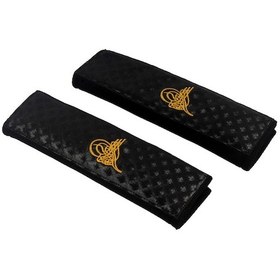 Resim Tuğra Araca Özel Nakışlı Oto Emniyet Kemeri Konfor Kılıfı 