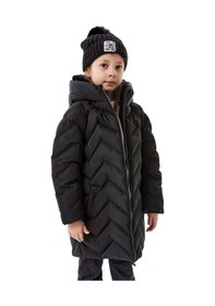 Resim Benitto Kids Kız Çocuk Kapüşonlu Kışlık Şişme Mont 51353 Siyah 