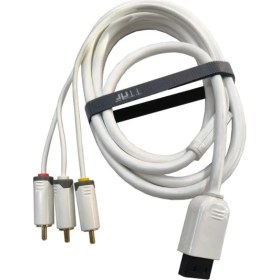 Resim Leonpro Wii Composite Kablo Wii Av Video Rca Ses ve Görüntü Kablo Ttaf 99001 