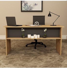 Resim KALENDER DEKOR MERKÜR-1 OFİS BÜRO MASASI TAKIMI MRK06 