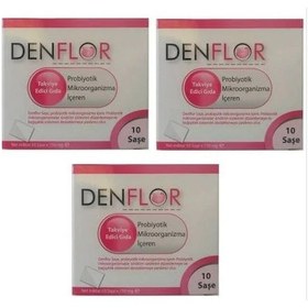 Resim Denflor Probiyotik 10 Saşe 3 Adet 